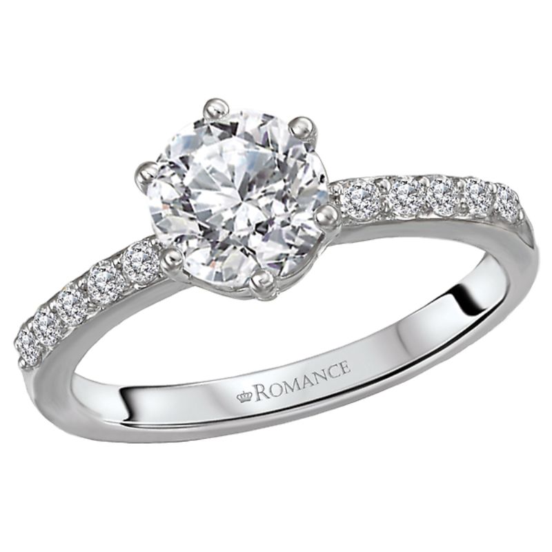 Classic Semi-Mount Diamond Ring