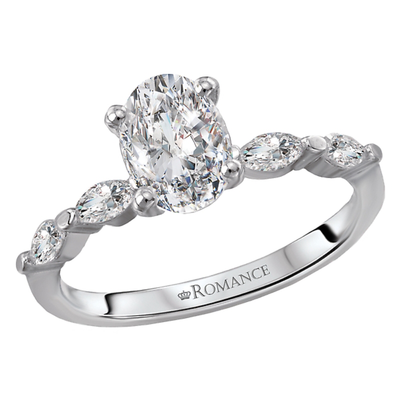 Lab Grown Diamond Classic Semi-Mount Diamond Ring