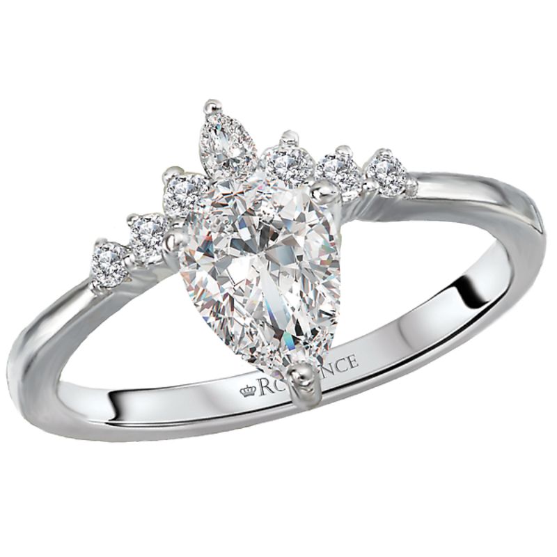 Diamond Semi-Mount Engagement Ring