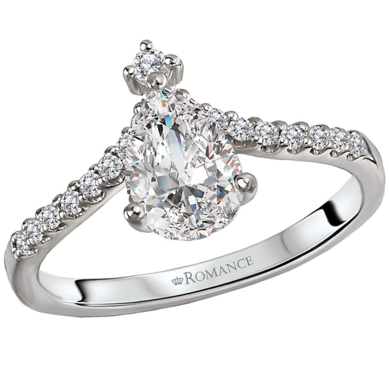 Diamond Semi-Mount Engagement Ring