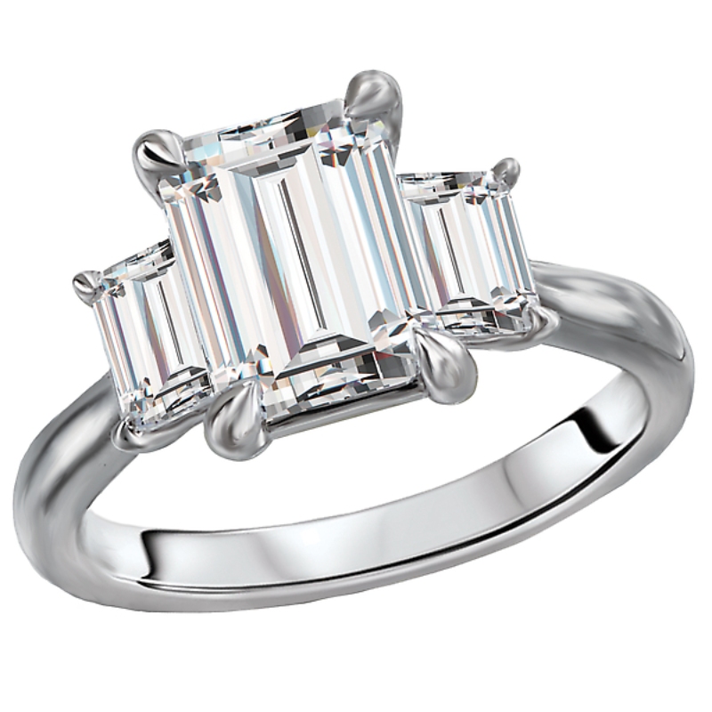 Lab Grown Diamond Custom Semi-Mount Diamond Ring