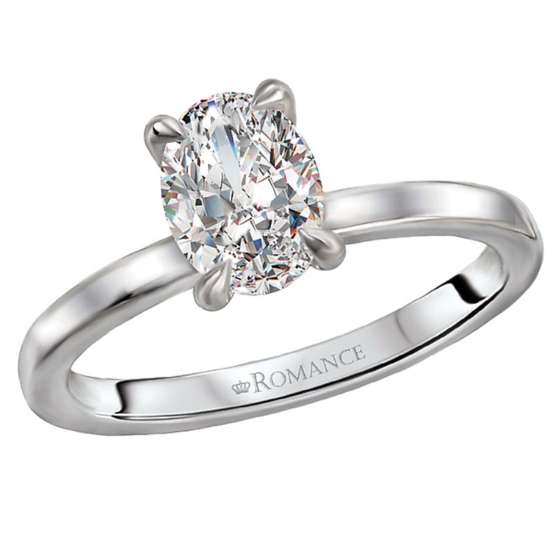 Diamond Semi-Mount Engagement Ring