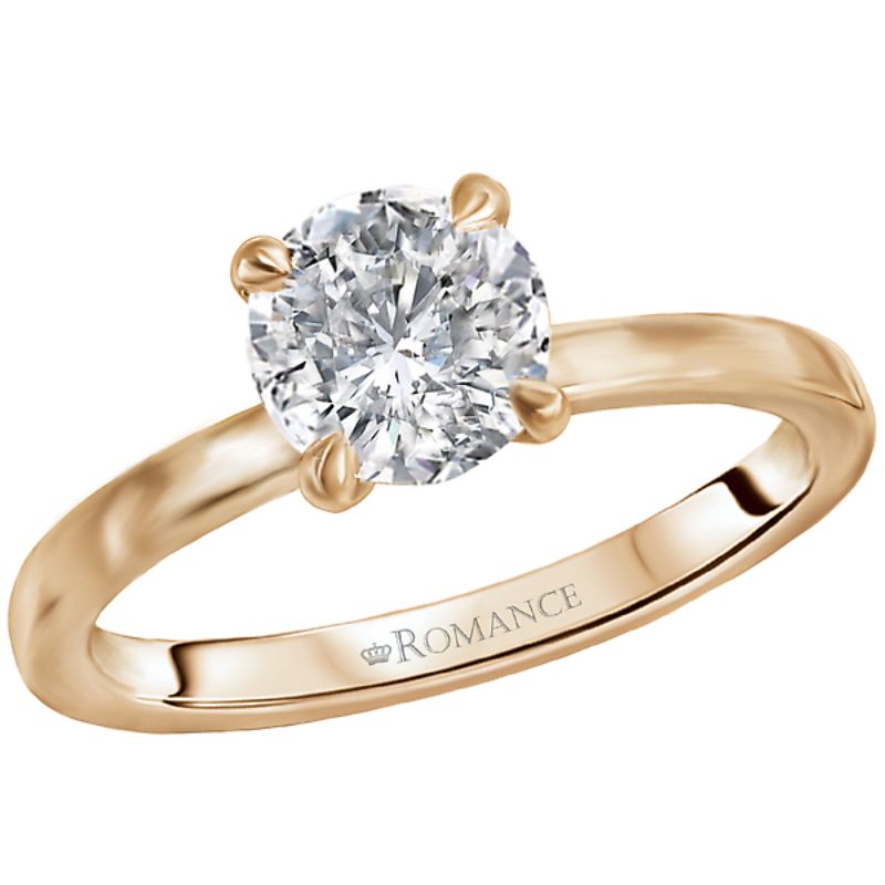 Diamond Semi-Mount Engagement Ring