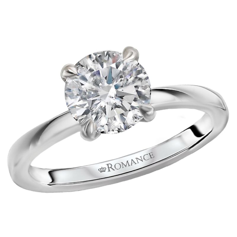 Diamond Semi-Mount Engagement Ring