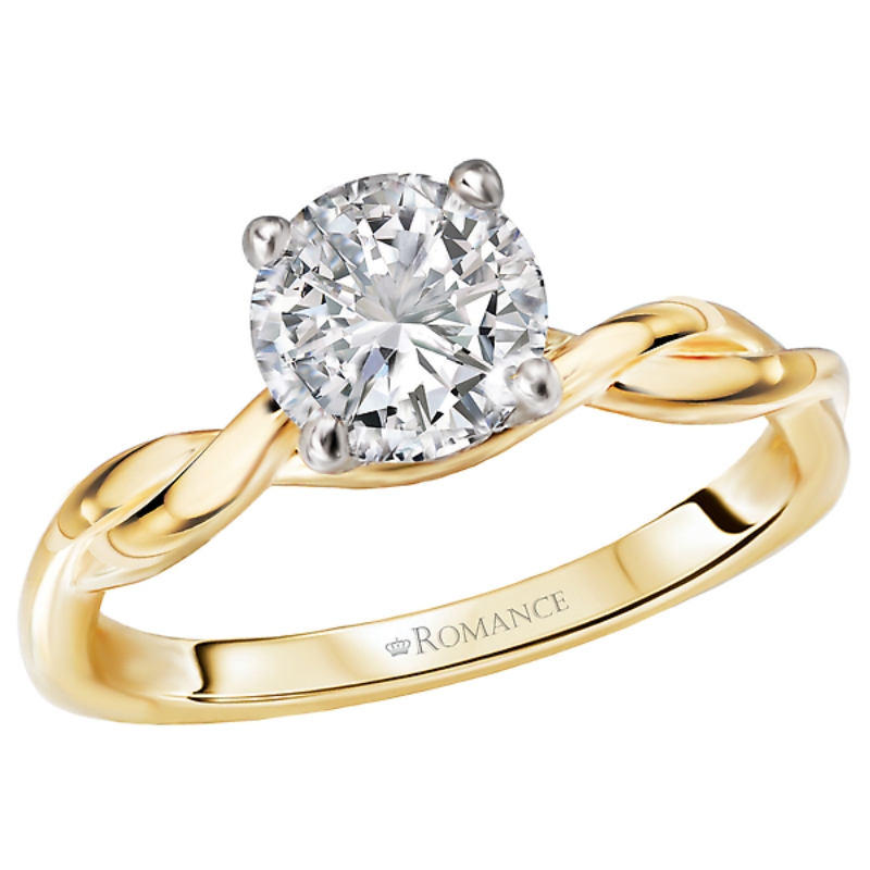 Halo Diamond Engagement Ring