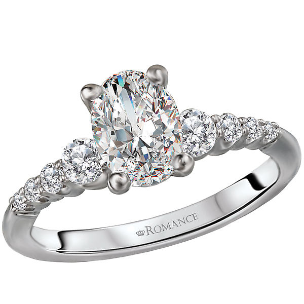 Classic Diamond Semi-Mount Engagement Ring