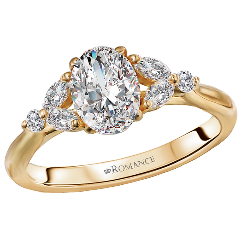 Lab Grown Diamond Classic Semi-Mount Engagement Ring