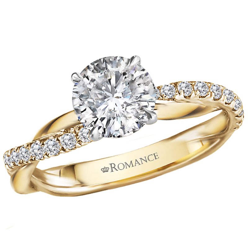 Semi-Mount Diamond Engagement Ring