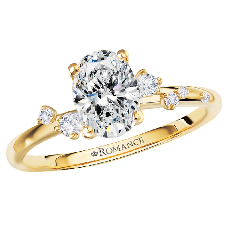 Diamond Semi-Mount Engagement Ring