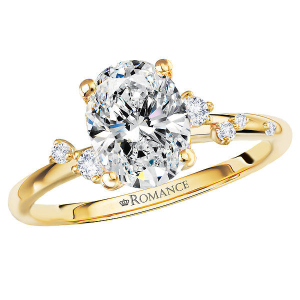 Diamond Semi-Mount Engagement Ring