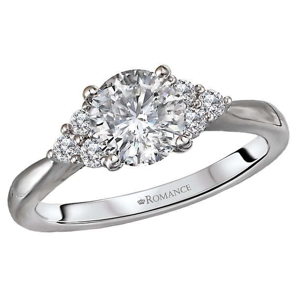 Diamond Semi-Mount Engagement Ring