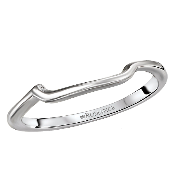 White Gold Wedding Band