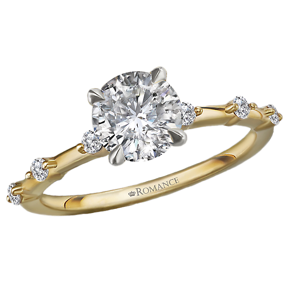 Semi-Mount Diamond Engagement Ring