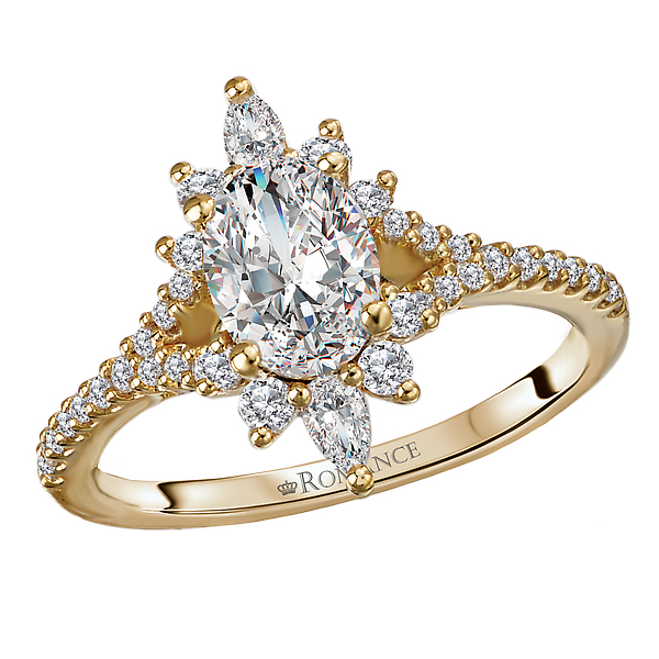Semi-Mount Diamond Engagement Ring