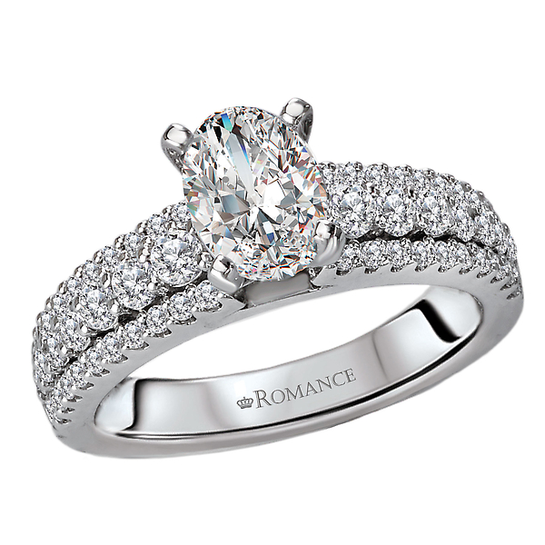 Semi-Mount Diamond Engagement Ring