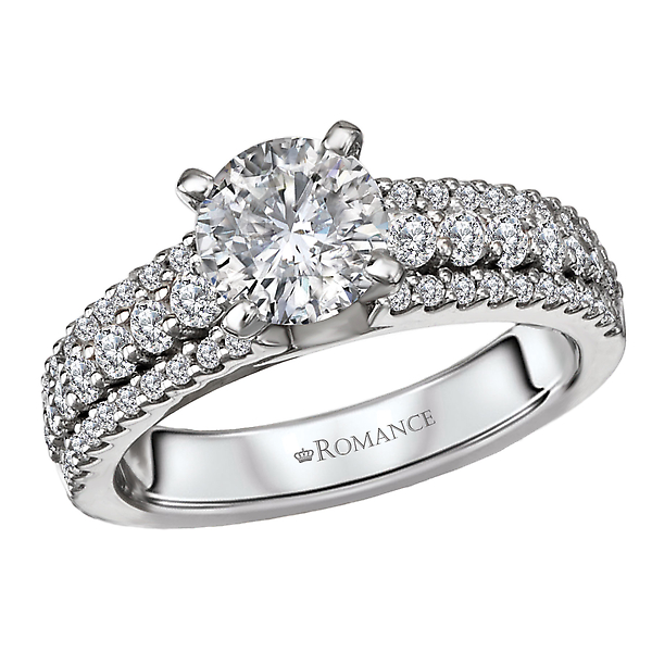 Semi-Mount Diamond Engagement Ring