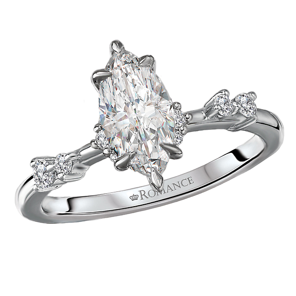 Semi-Mount Diamond Engagement Ring