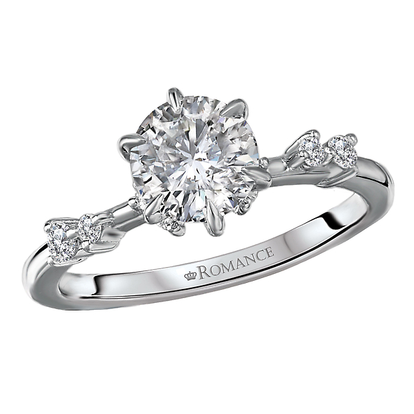 Semi-Mount Diamond Engagement Ring