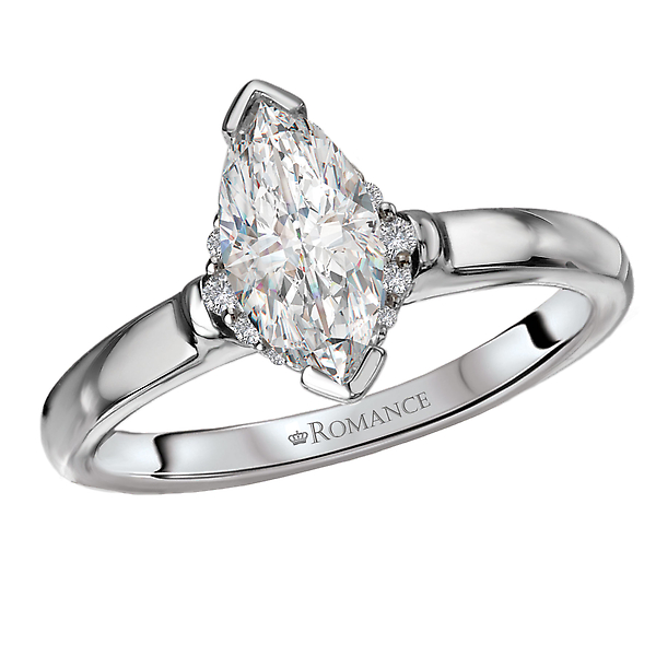 Semi-Mount Diamond Engagement Ring