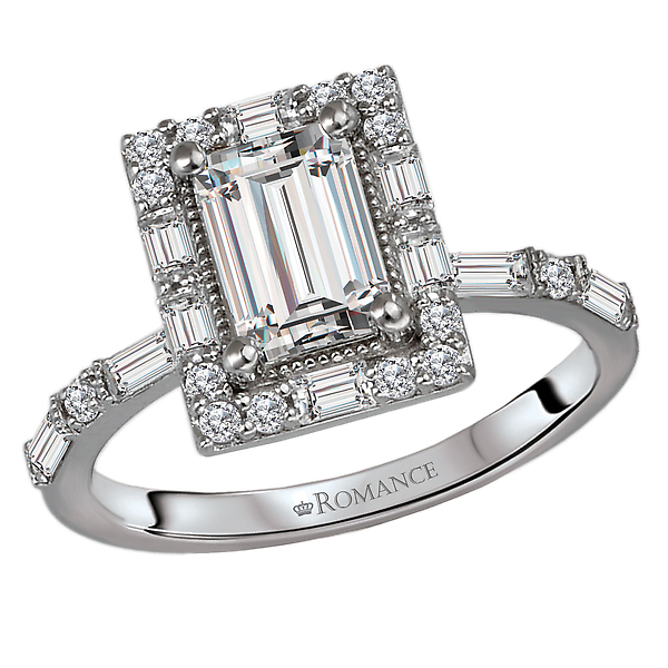 Semi-Mount Diamond Engagement Ring