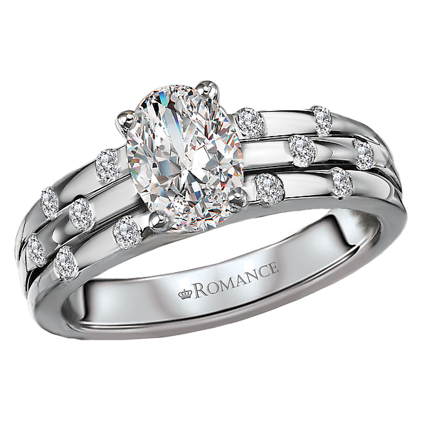 Semi-Mount Diamond Engagement Ring