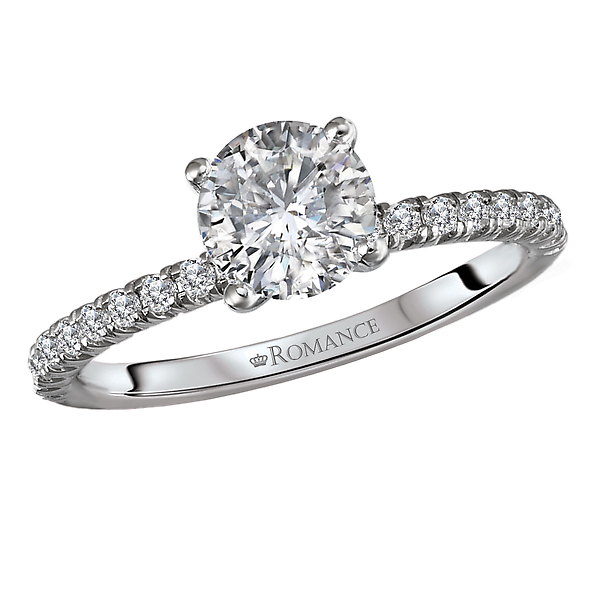 Semi-Mount Diamond Engagement Ring