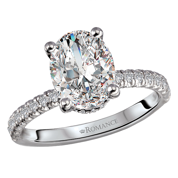 Semi-Mount Diamond Engagement Ring