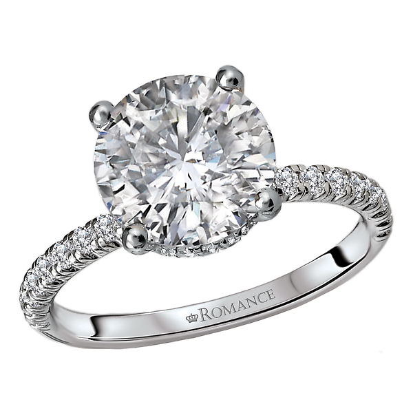 Semi-Mount Diamond Engagement Ring