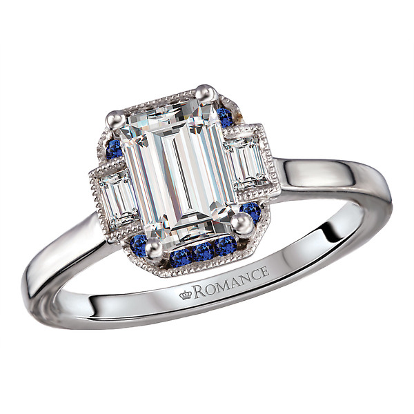 Semi-Mount Diamond Engagement Ring