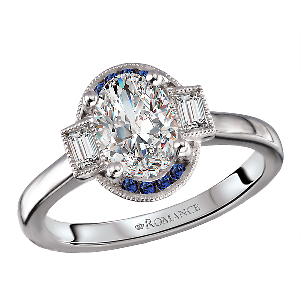 Semi-Mount Diamond Engagement Ring