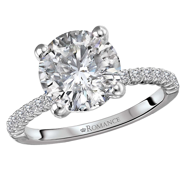 Diamond Semi-Mount Engagement Ring