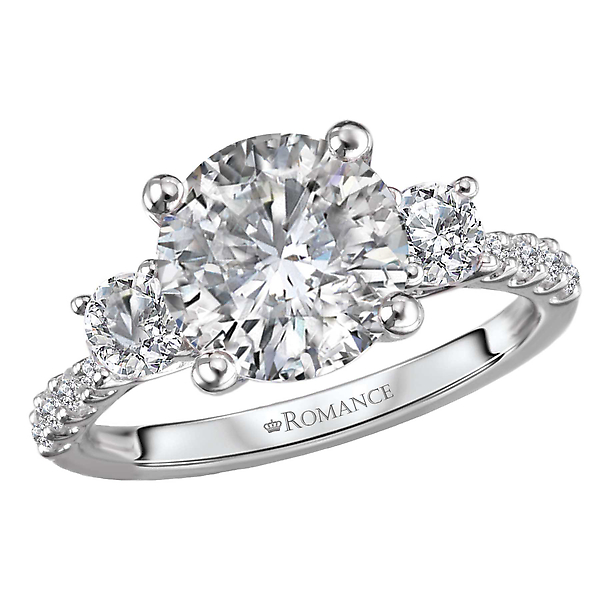 Diamond Semi-Mount Engagement Ring