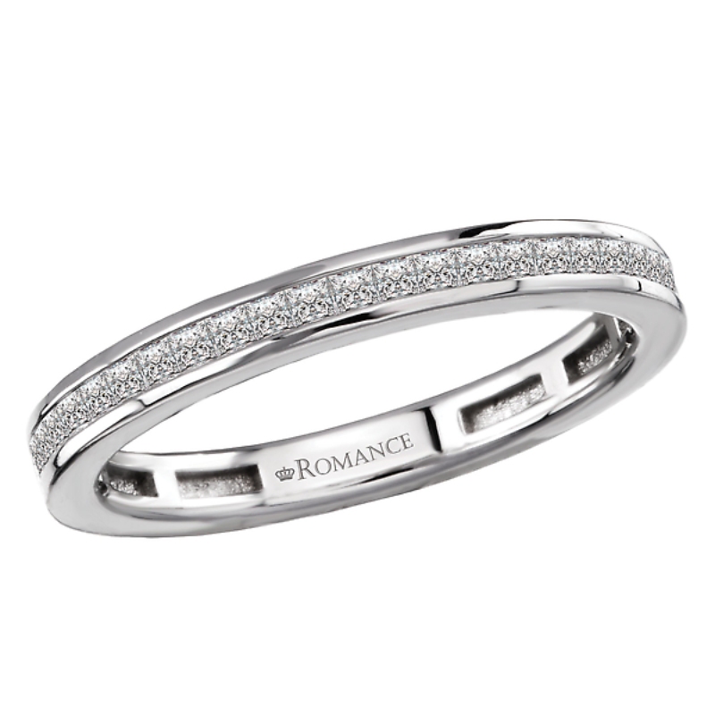 Diamond Straight Wedding Band