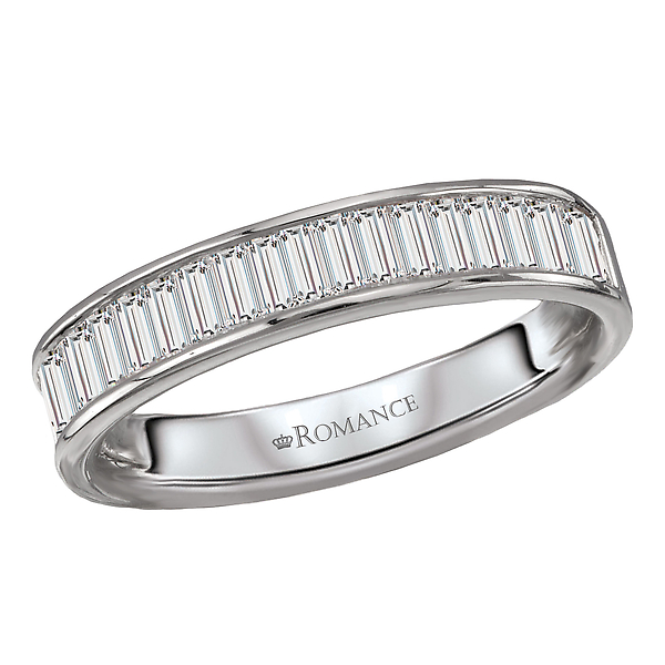 Baguette Diamond Wedding Band