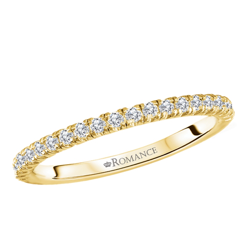Diamond Straight Wedding Band