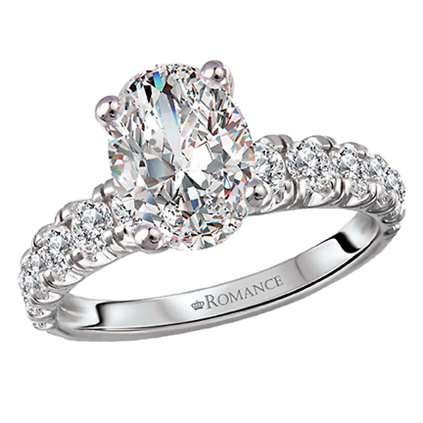 Diamond Semi-Mount Engagement Ring