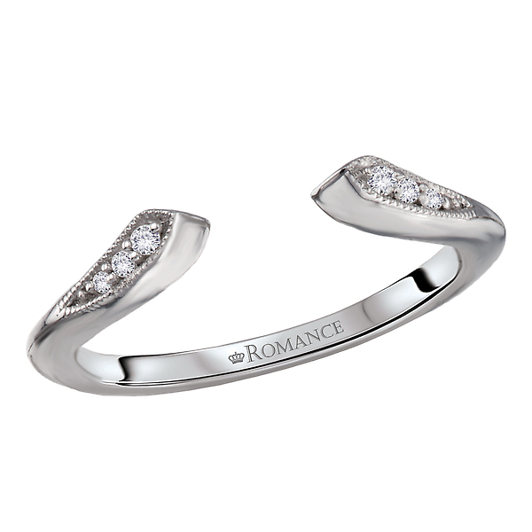 Vintage Styled Open Cuff Wedding Band