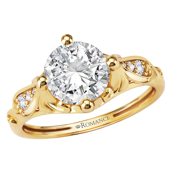 Semi-Mount Diamond Engagement Ring
