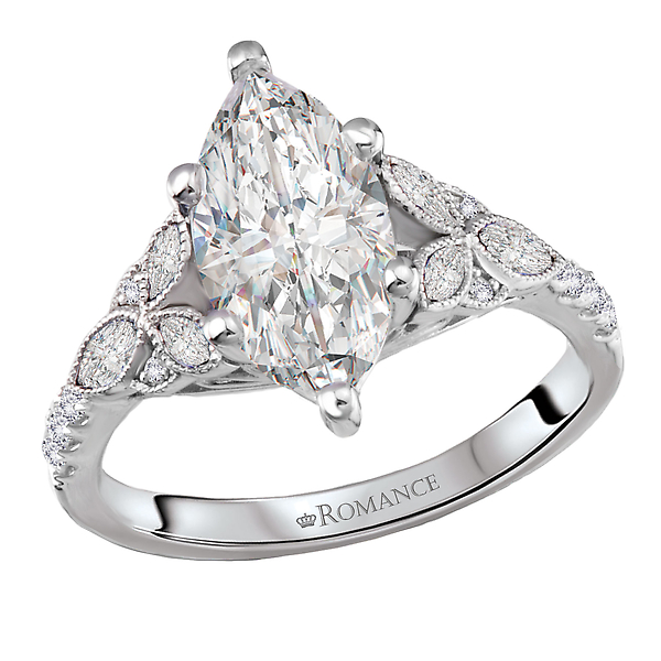 Semi-Mount Diamond Engagement Ring