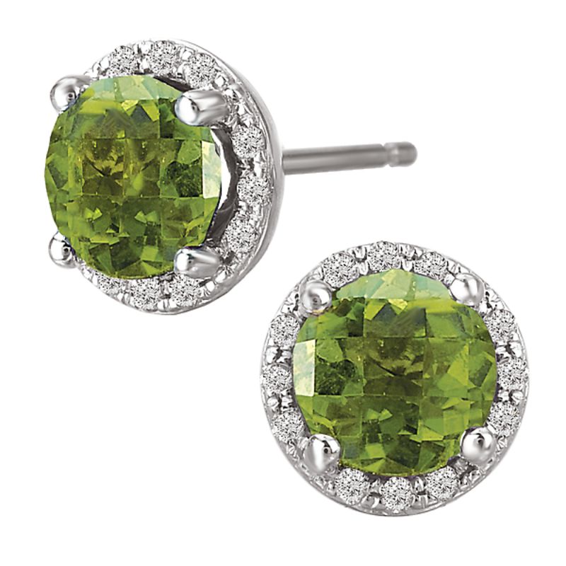 Ladies Fashion Gemstone Earrings