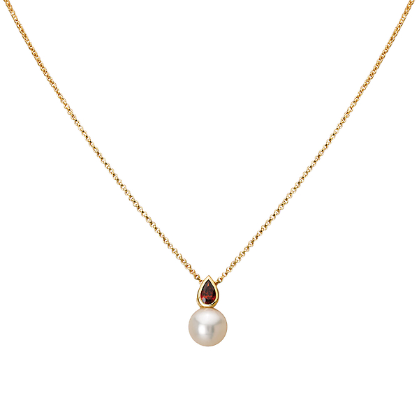 Ladies Fashion Gem Stone Necklace