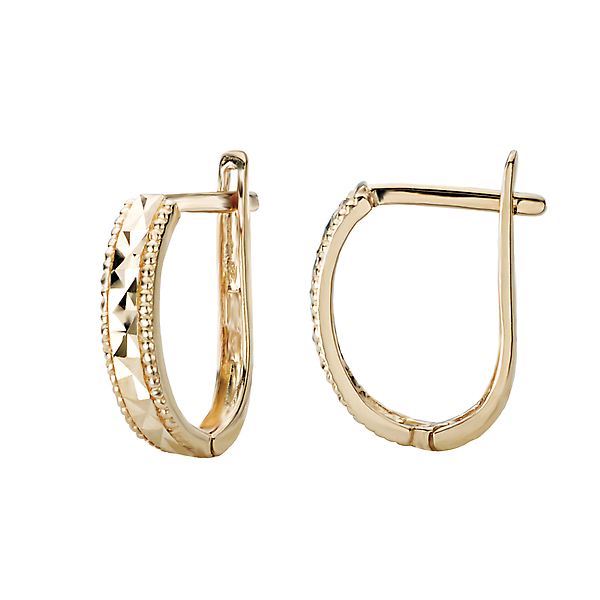 Ladies Fashion Hoop Earrings