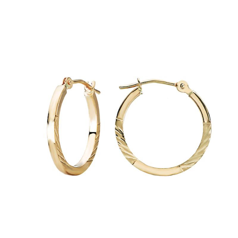 Ladies Fashion Hoop Earrings
