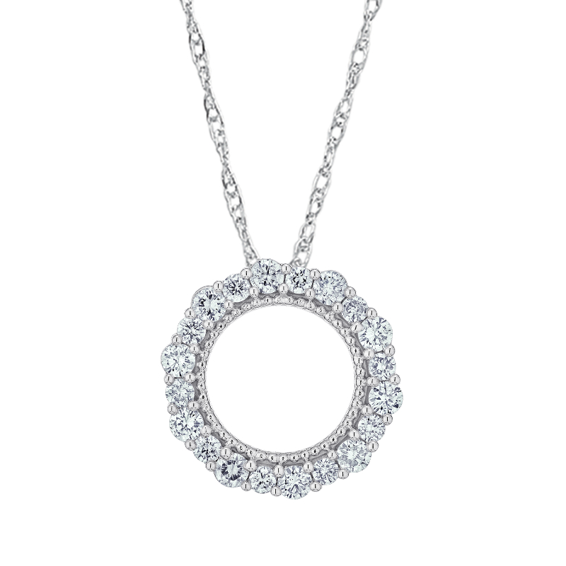 14KW Diamond Fashion Pendant