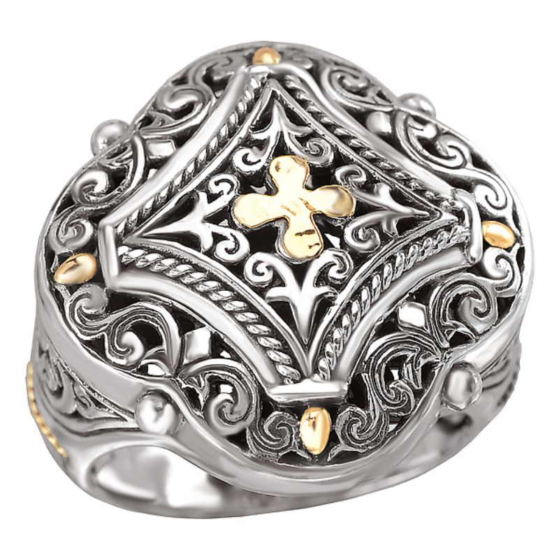 Ladies Fashion Cross Ring