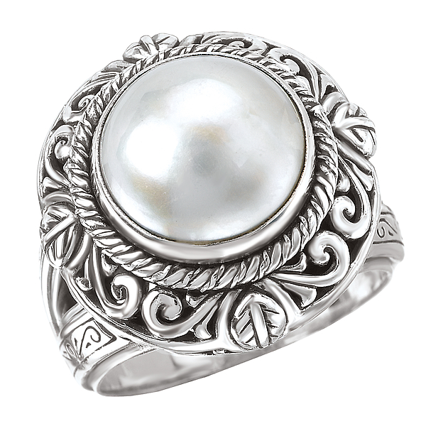 Ladies Fashion Pearl Ring