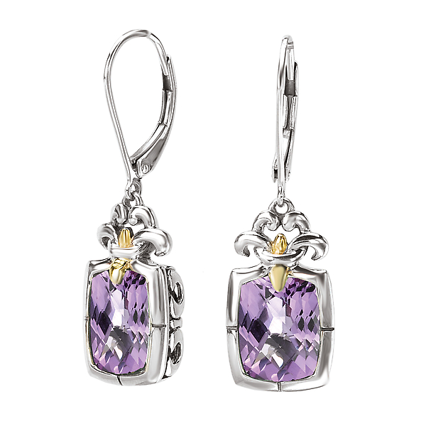 Ladies Fashion Gemstone Earrings