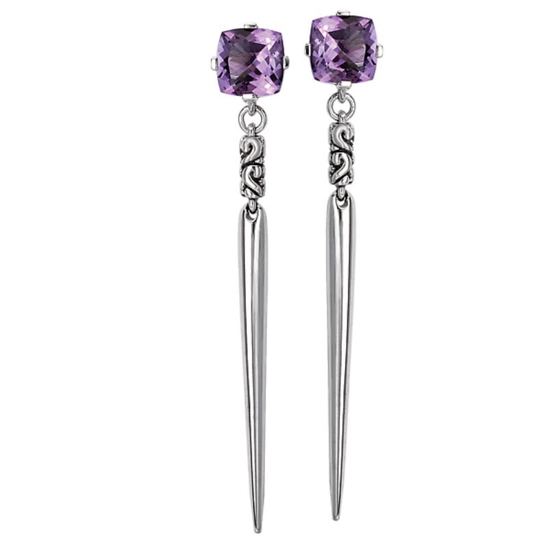 Ladies Fashion Gemstone Earrings