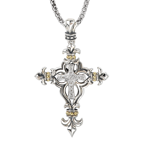 Ladies Fashion Cross Pendant