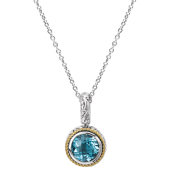 Ladies Fashion Gemstone Pendant